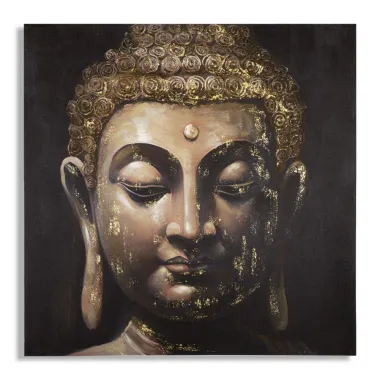 OBRAZ NA PŁÓTNIE BUDDA -B- 100X3X100 cm